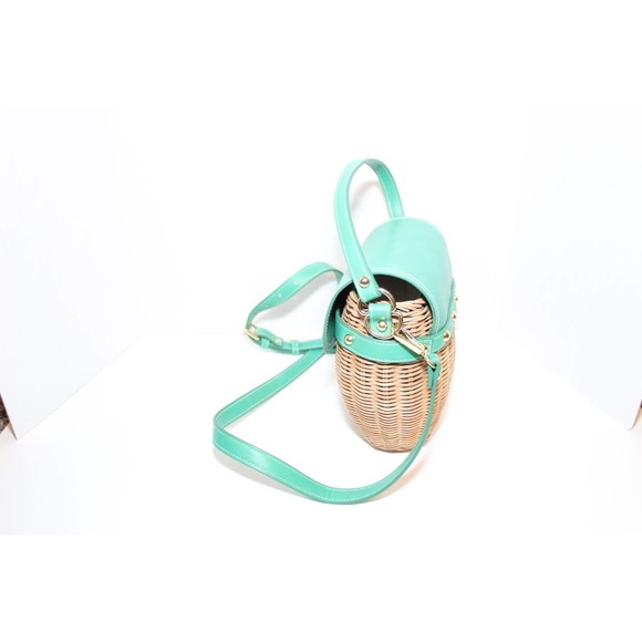 Tommy Bahama Bags Tommy Bahama Flap Picnic Basket Crossbody Straw